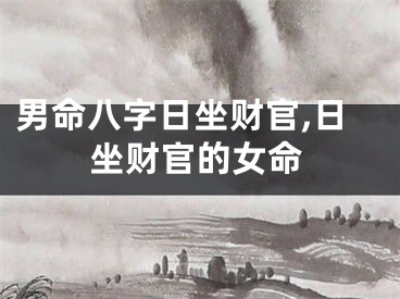男命八字日坐财官,日坐财官的女命