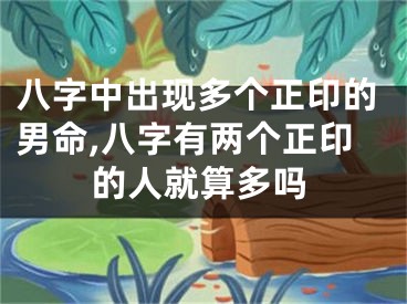 八字中出现多个正印的男命,八字有两个正印的人就算多吗
