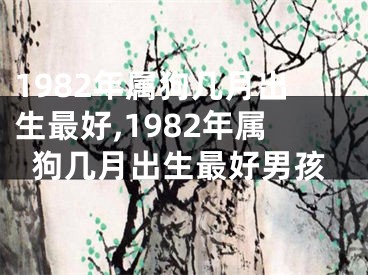 1982年属狗几月出生最好,1982年属狗几月出生最好男孩