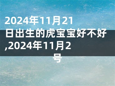 2024年11月21日出生的虎宝宝好不好,2024年11月2号