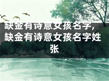 缺金有诗意女孩名字,缺金有诗意女孩名字姓张