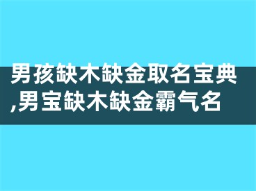 男孩缺木缺金取名宝典,男宝缺木缺金霸气名