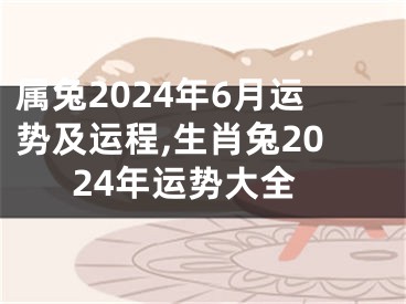 属兔2024年6月运势及运程,生肖兔2024年运势大全