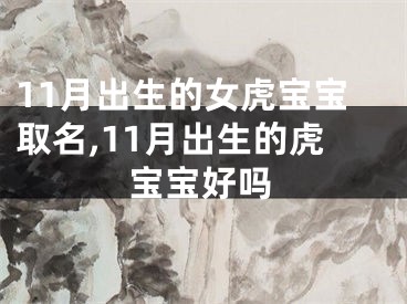11月出生的女虎宝宝取名,11月出生的虎宝宝好吗