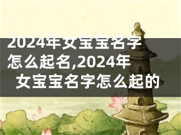 2024年女宝宝名字怎么起名,2024年女宝宝名字怎么起的