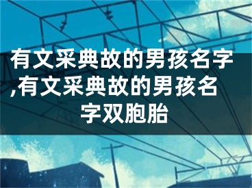 有文采典故的男孩名字,有文采典故的男孩名字双胞胎
