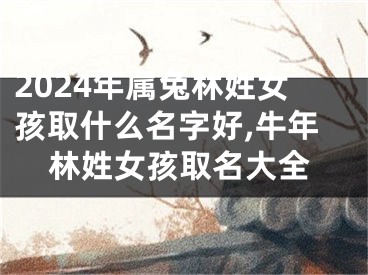 2024年属兔林姓女孩取什么名字好,牛年林姓女孩取名大全