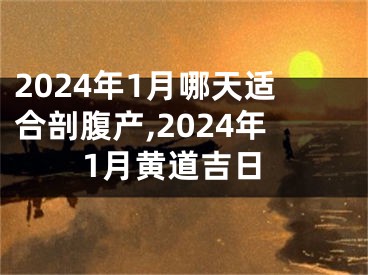 2024年1月哪天适合剖腹产,2024年1月黄道吉日
