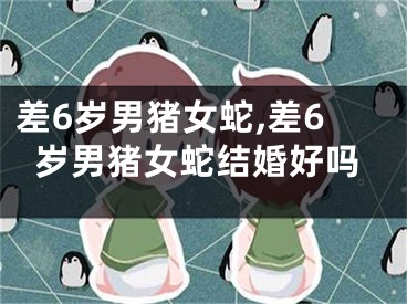 差6岁男猪女蛇,差6岁男猪女蛇结婚好吗