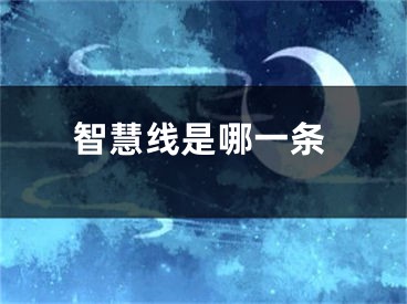智慧线是哪一条