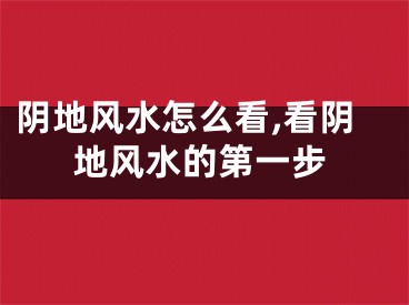 阴地风水怎么看,看阴地风水的第一步