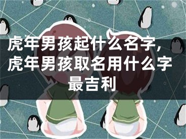 虎年男孩起什么名字,虎年男孩取名用什么字最吉利