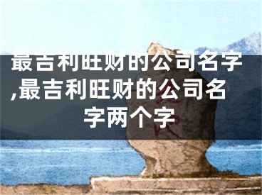 最吉利旺财的公司名字,最吉利旺财的公司名字两个字