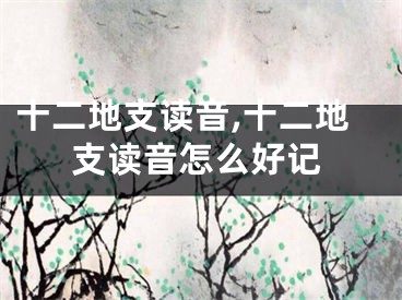 十二地支读音,十二地支读音怎么好记