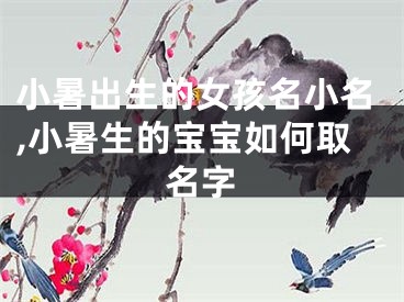小暑出生的女孩名小名,小暑生的宝宝如何取名字
