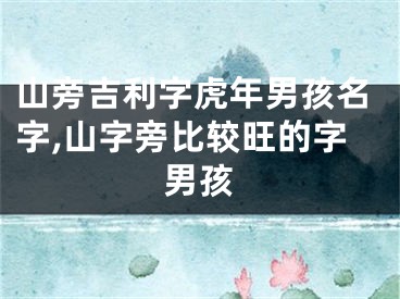 山旁吉利字虎年男孩名字,山字旁比较旺的字男孩