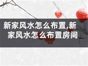 新家风水怎么布置,新家风水怎么布置房间