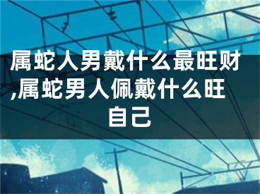 属蛇人男戴什么最旺财,属蛇男人佩戴什么旺自己