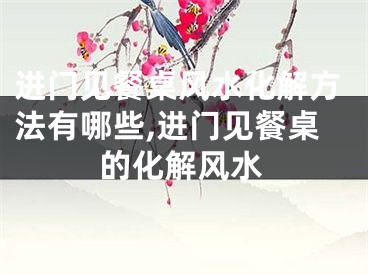 进门见餐桌风水化解方法有哪些,进门见餐桌的化解风水