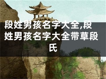 段姓男孩名字大全,段姓男孩名字大全带草段氏