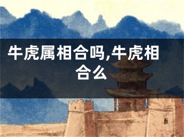 牛虎属相合吗,牛虎相合么
