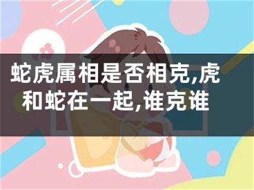 蛇虎属相是否相克,虎和蛇在一起,谁克谁