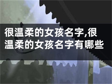 很温柔的女孩名字,很温柔的女孩名字有哪些