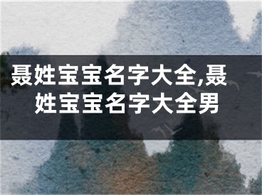 聂姓宝宝名字大全,聂姓宝宝名字大全男