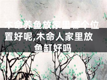 木命养鱼放家里哪个位置好呢,木命人家里放鱼缸好吗
