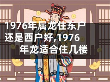 1976年属龙住东户还是西户好,1976年龙适合住几楼
