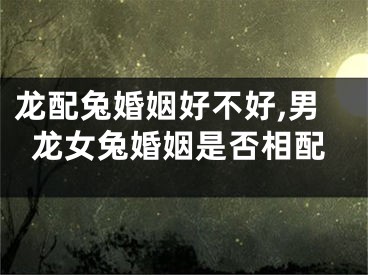 龙配兔婚姻好不好,男龙女兔婚姻是否相配