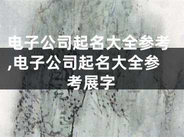 电子公司起名大全参考,电子公司起名大全参考展字