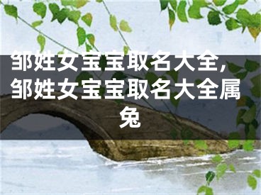 邹姓女宝宝取名大全,邹姓女宝宝取名大全属兔