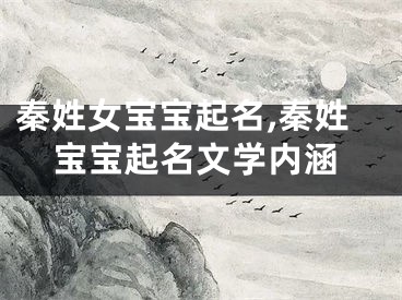 秦姓女宝宝起名,秦姓宝宝起名文学内涵