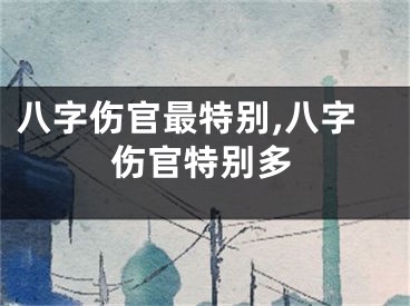 八字伤官最特别,八字伤官特别多
