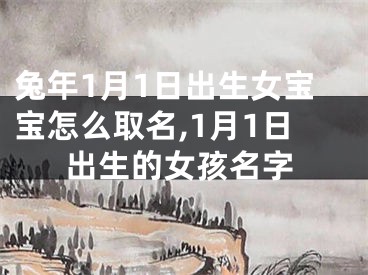 兔年1月1日出生女宝宝怎么取名,1月1日出生的女孩名字
