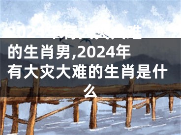 2024年有大灾大难的生肖男,2024年有大灾大难的生肖是什么