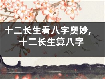 十二长生看八字奥妙,十二长生算八字