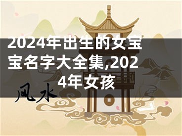 2024年出生的女宝宝名字大全集,2024年女孩