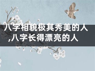 八字相貌极其秀美的人,八字长得漂亮的人