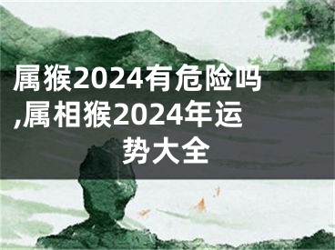 属猴2024有危险吗,属相猴2024年运势大全