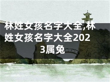 林姓女孩名字大全,林姓女孩名字大全2023属兔
