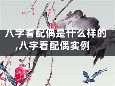 八字看配偶是什么样的,八字看配偶实例