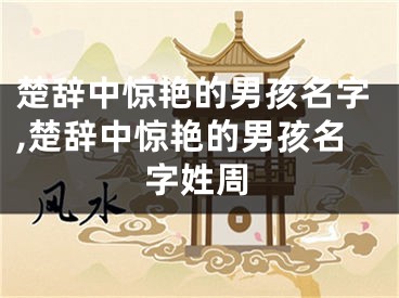 楚辞中惊艳的男孩名字,楚辞中惊艳的男孩名字姓周