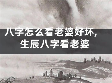 八字怎么看老婆好坏,生辰八字看老婆