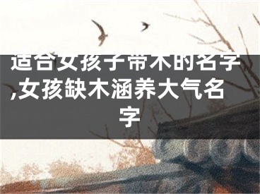 适合女孩子带木的名字,女孩缺木涵养大气名字