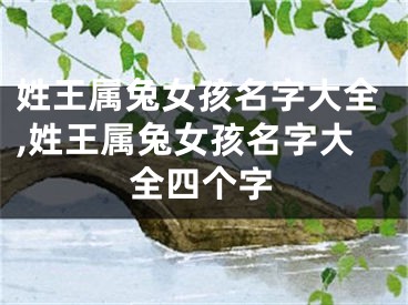 姓王属兔女孩名字大全,姓王属兔女孩名字大全四个字