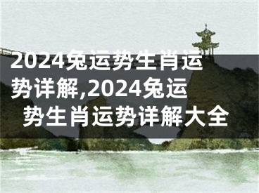 2024兔运势生肖运势详解,2024兔运势生肖运势详解大全