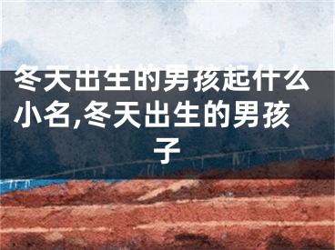 冬天出生的男孩起什么小名,冬天出生的男孩子