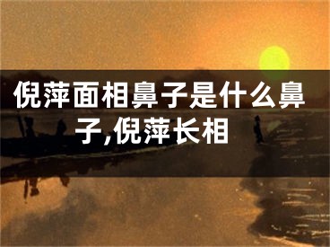 倪萍面相鼻子是什么鼻子,倪萍长相